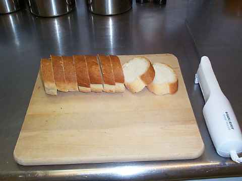 Slice french loaf