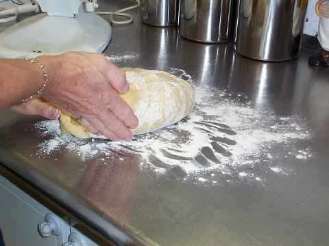 Kneed dough