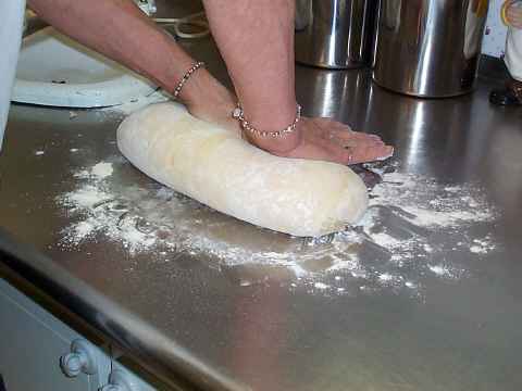 Kneed dough