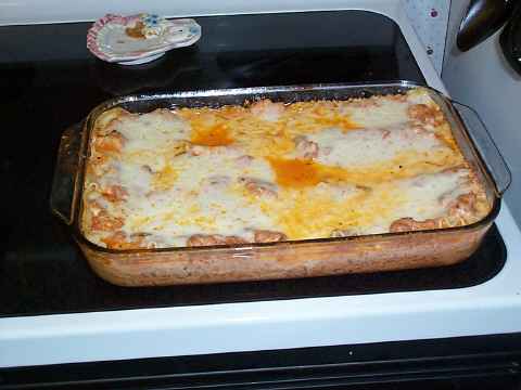 Finished Lasagna